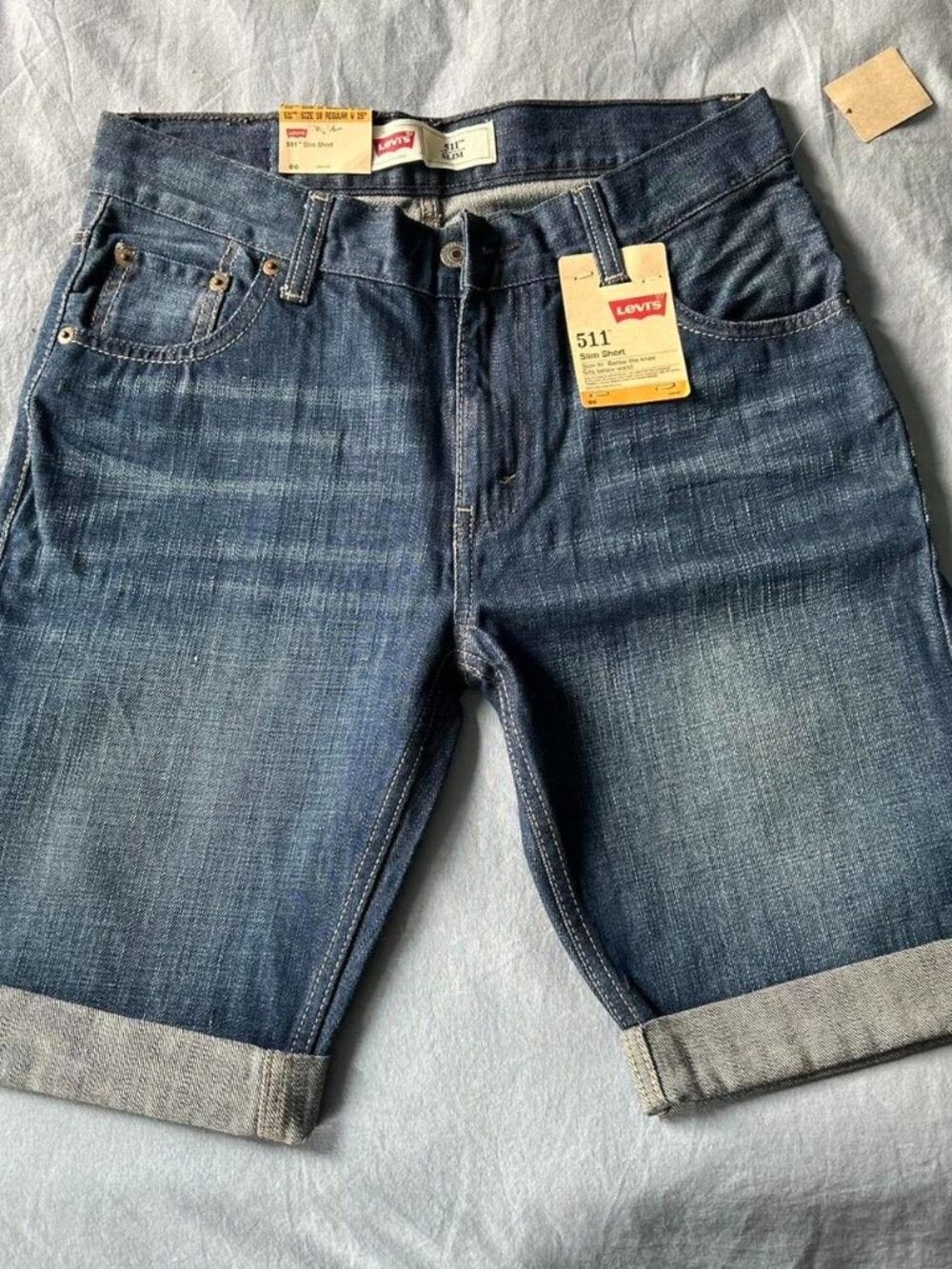 NWT Levis 511 Slim Short Bermuda Shorts sz 29